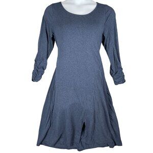 Soft Surroundings Dress Womens Size XL Blue Work Office Stretchy Minimal Casual
